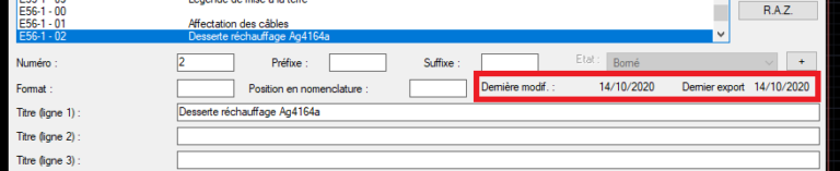 export dwg ferroviaire