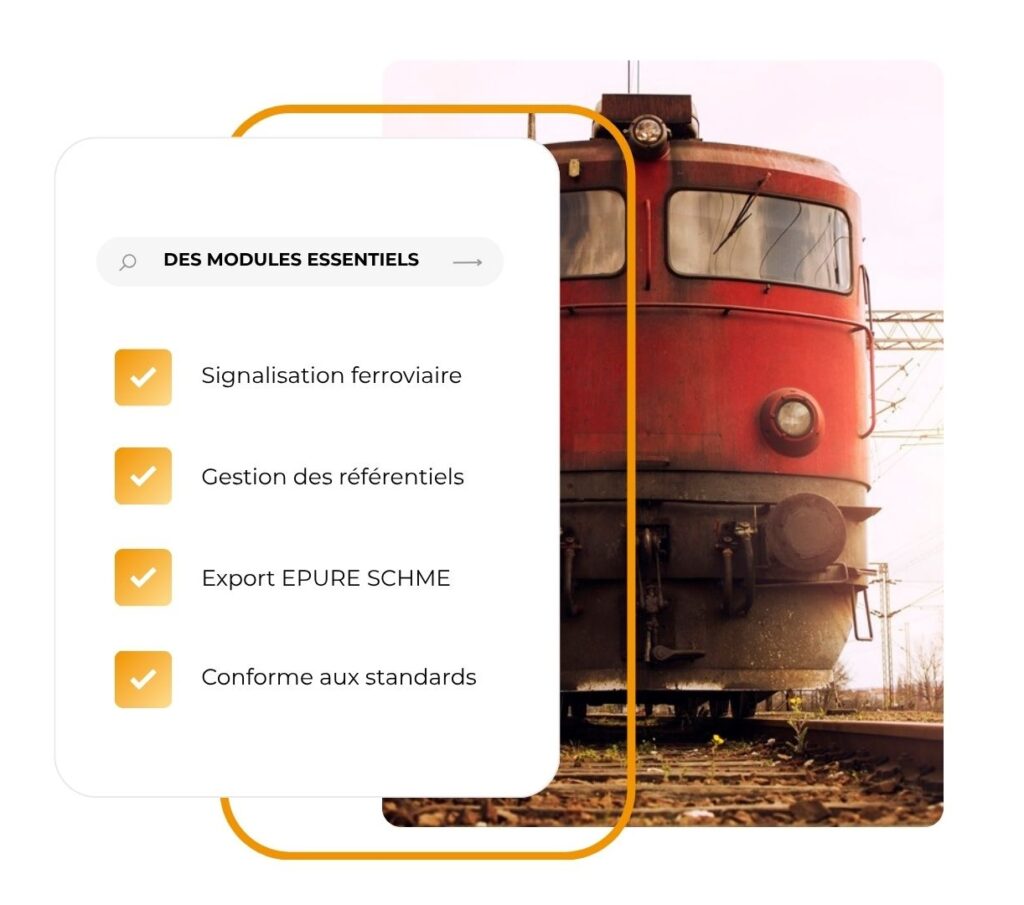 solution schéma ferroviaire